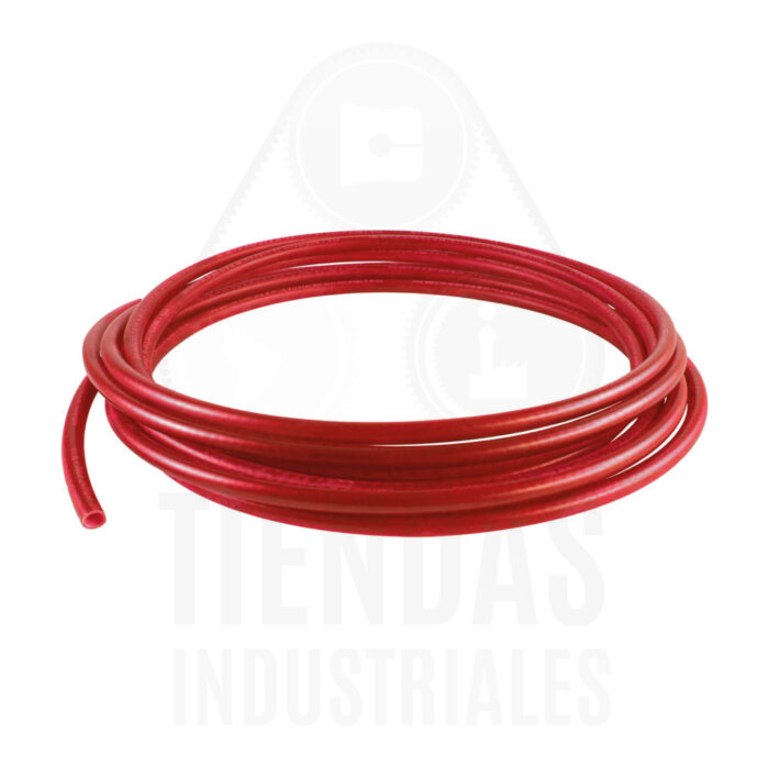 PFT-ROJA Manguera PFT Nylon  3/8 350 PSI ROJO - Imagen 1
