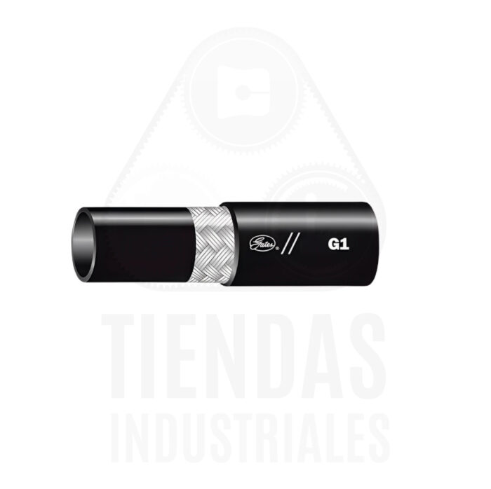 Manguera Hidráulica R1 3/4" 1525 PSI, 1 Trenza 12CR1 Gates - Imagen 2