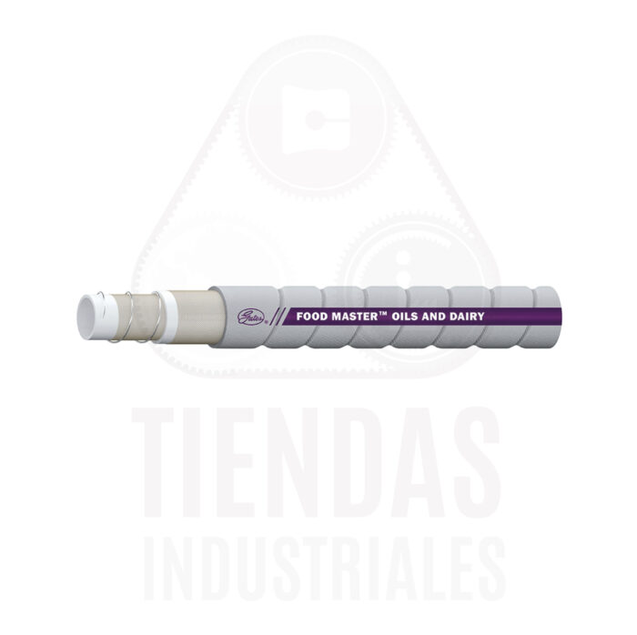 Manguera Para Alimentos 2" 150PSI Food Master™ Gris Oils and Dairy 150SD - Imagen 1